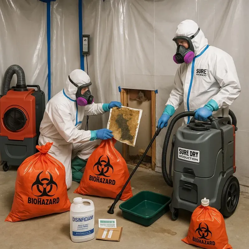 Contaminated Water Handling Protocols process in Ashwaubenon, WI