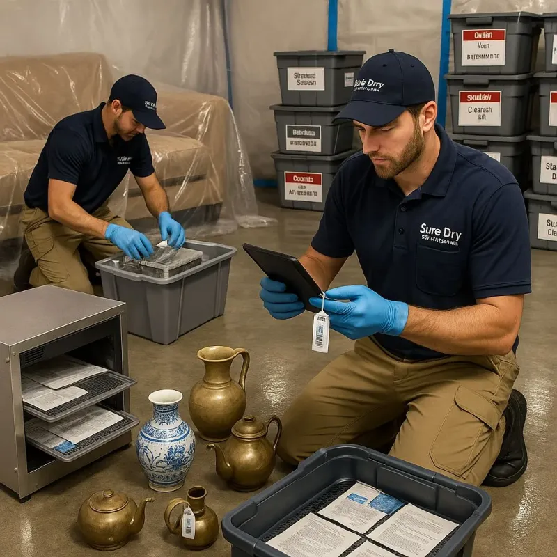 Content Protection and Restoration process in Ashwaubenon, WI